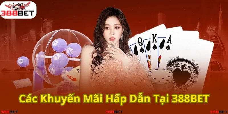 Người chơi mới tại 388BET thường được nhận thưởng 100% giá trị tiền nạp lần đầu, lên đến 5 triệu đồng. Đây là cơ hội tuyệt vời để gia tăng vốn đặt cược ngay từ đầu.
